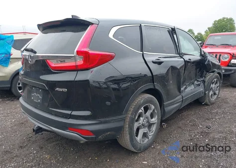 2019 Honda Cr-V Ex-L z USA, uszkodzony, nr VIN 2HKRW2H85KH661377